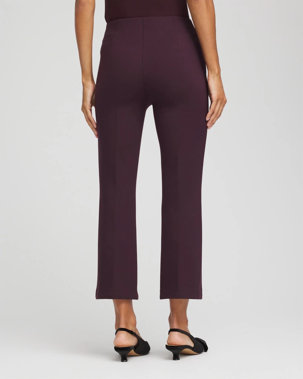 Chico's Exclusive | Juliet Feathered Flared Cropped Pants