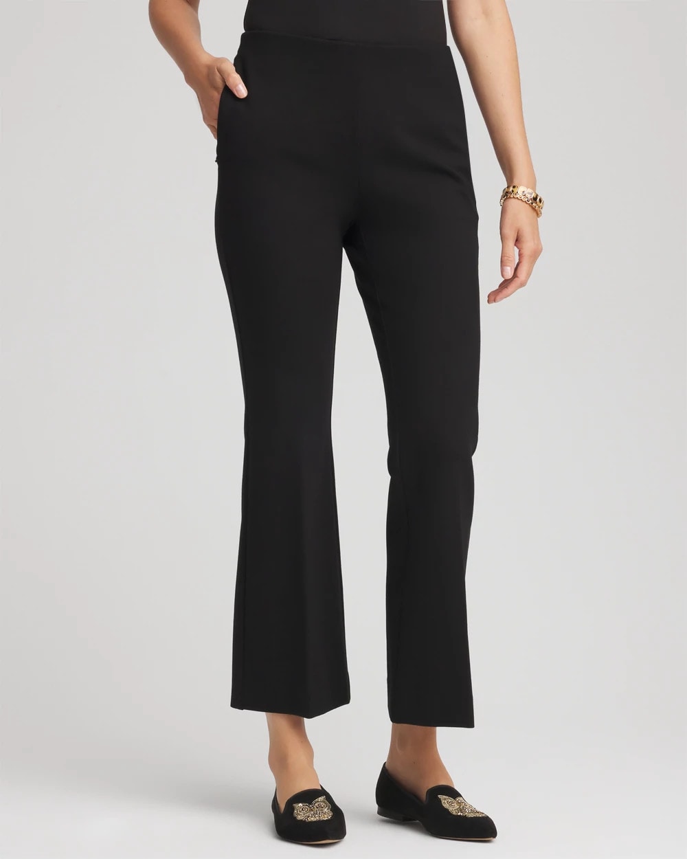 Chico's Great Value | Juliet Slim Cropped Flared Pants