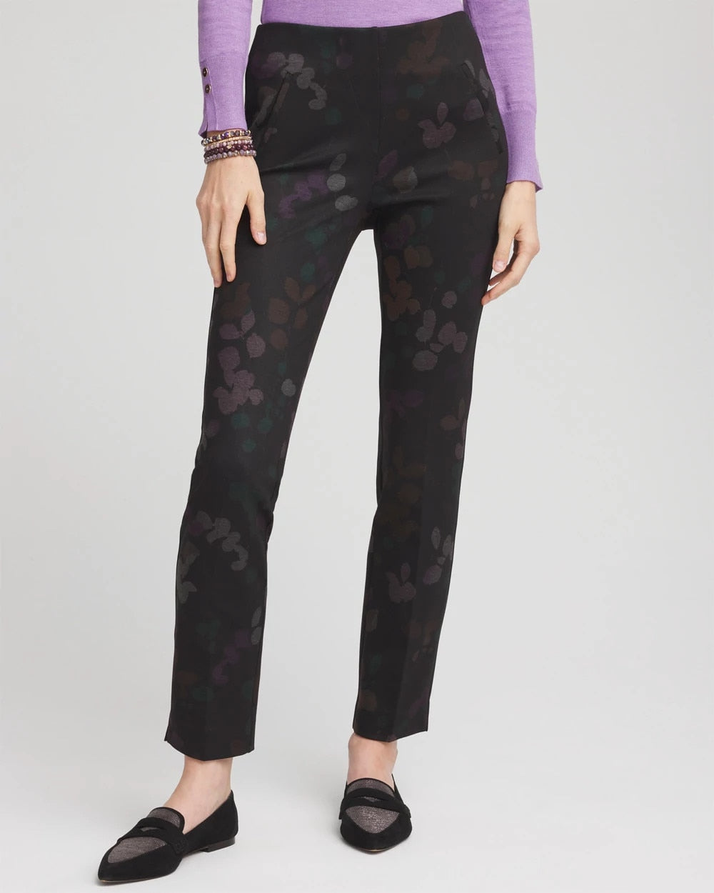 Chico's Hot Sale | Juliet Floral Ankle Pants