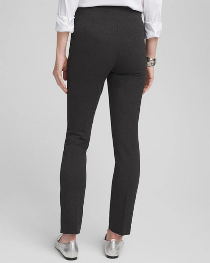 Chico's Premium | Juliet Trim Detail Ponte Ankle Pants