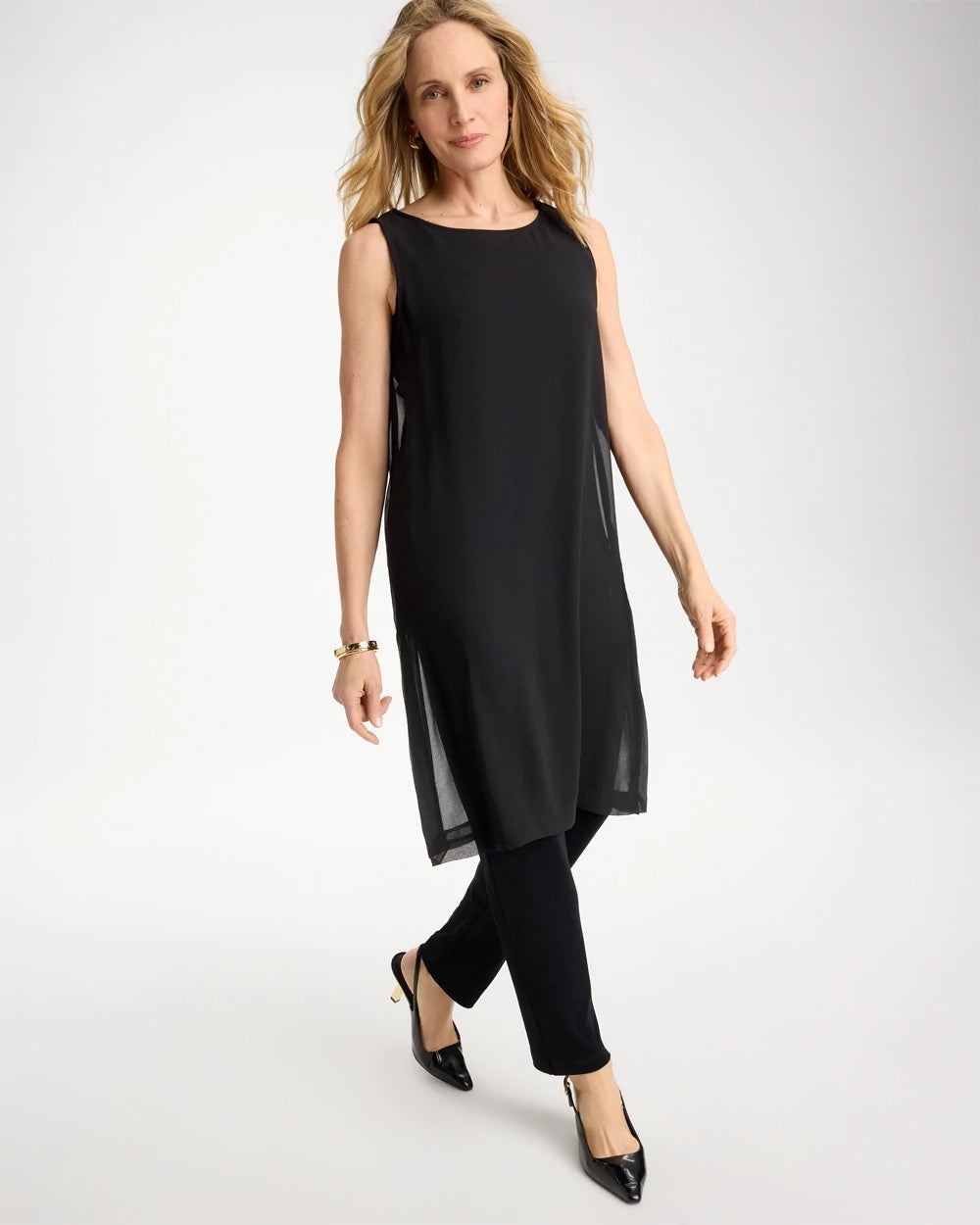 Chico's Classic | Travelers™ Layered Chiffon Tunic