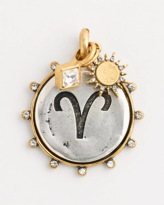 Chico's Best Price | Aries Zodiac Charm Pendant