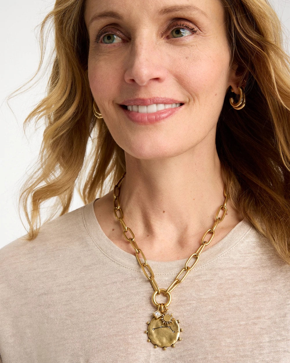 Chico's Best Price | Aries Zodiac Charm Pendant