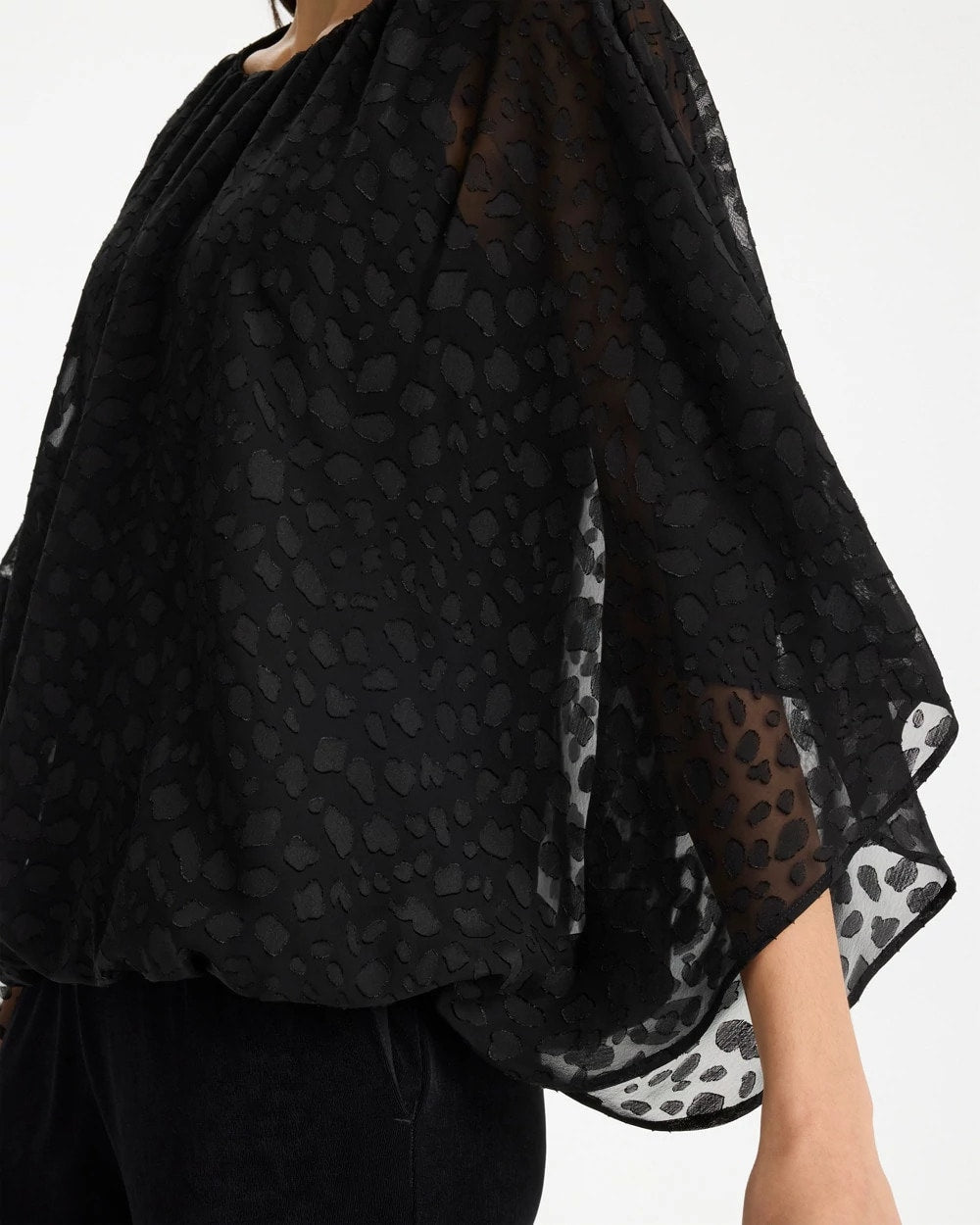 Chico's Trusted | Travelers™ Bubble Hem Top