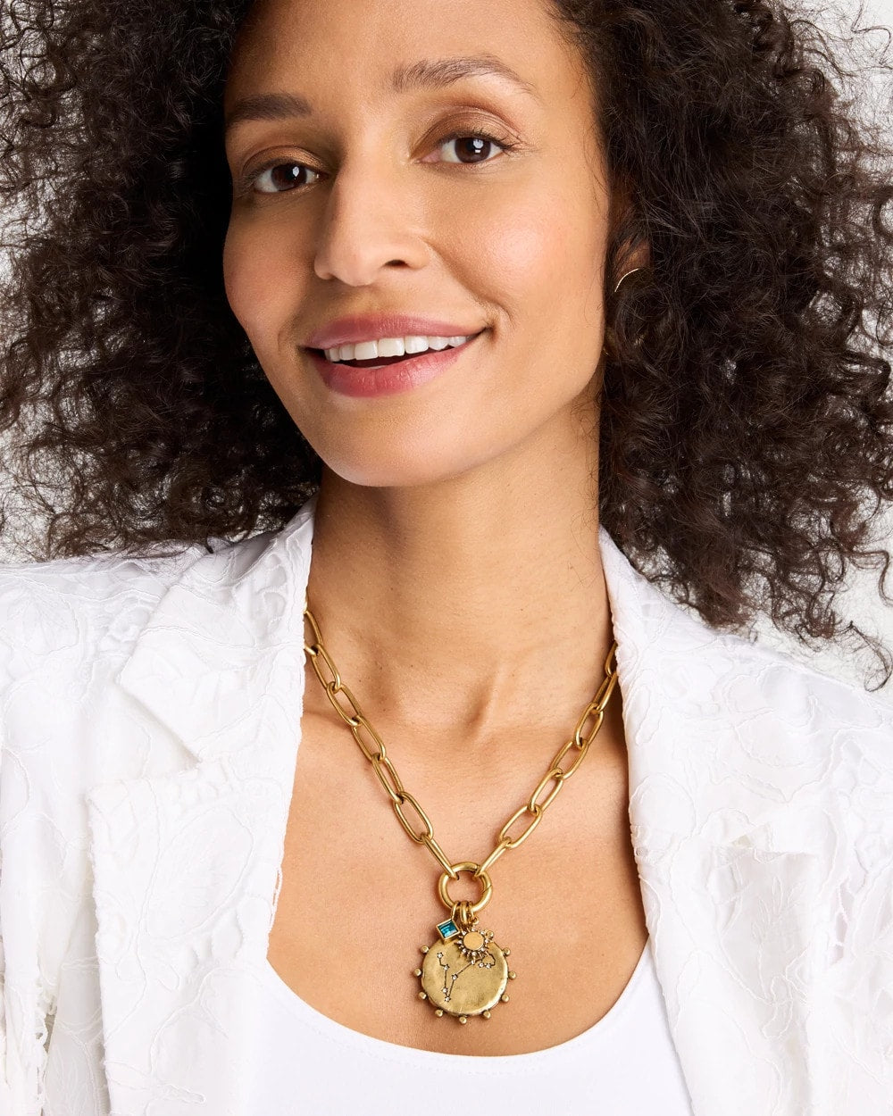 Chico's Exclusive | Pisces Zodiac Charm Pendant