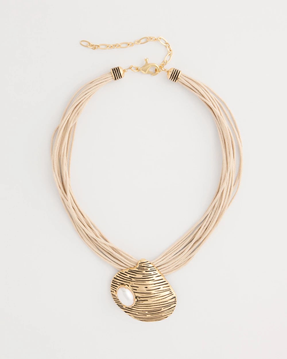 Chico's Trending | Golden Shell Pendant Necklace
