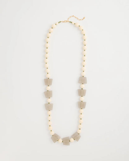Chico's Featured | Long Geo Beaded Necklace