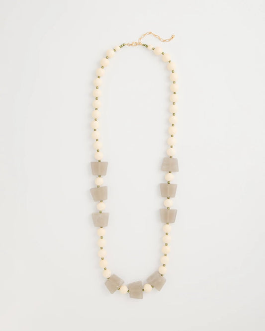 Chico's Featured | Long Geo Beaded Necklace