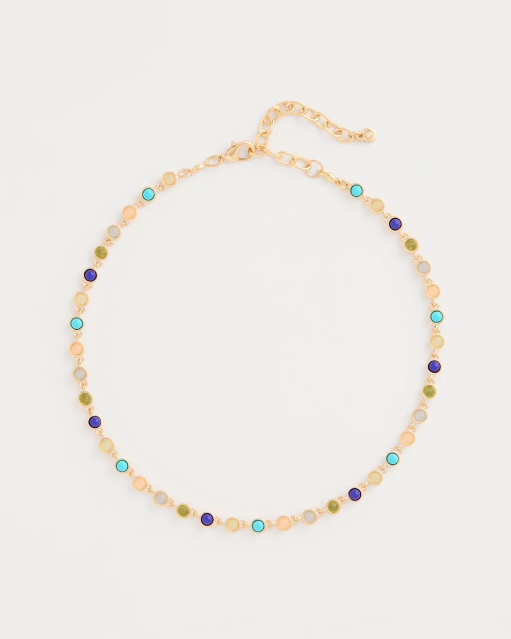 Chico's Exclusive | Multi-Color Tennis Necklace