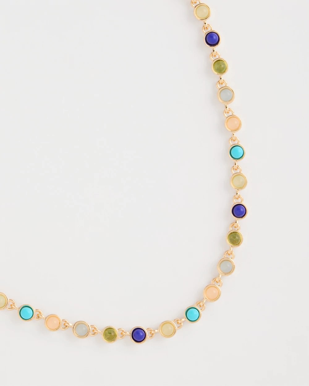 Chico's Exclusive | Multi-Color Tennis Necklace