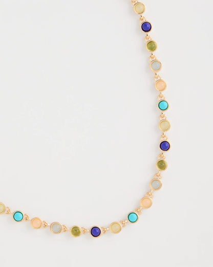 Chico's Exclusive | Multi-Color Tennis Necklace