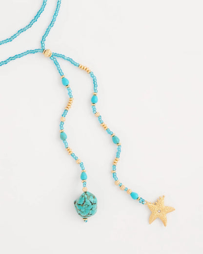 Chico's Trusted | Genuine Turquoise Stone Y-Necklace