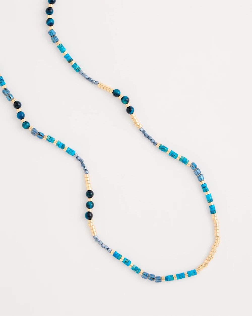 Chico's Best Seller | Genuine Stone Beaded Long Necklace
