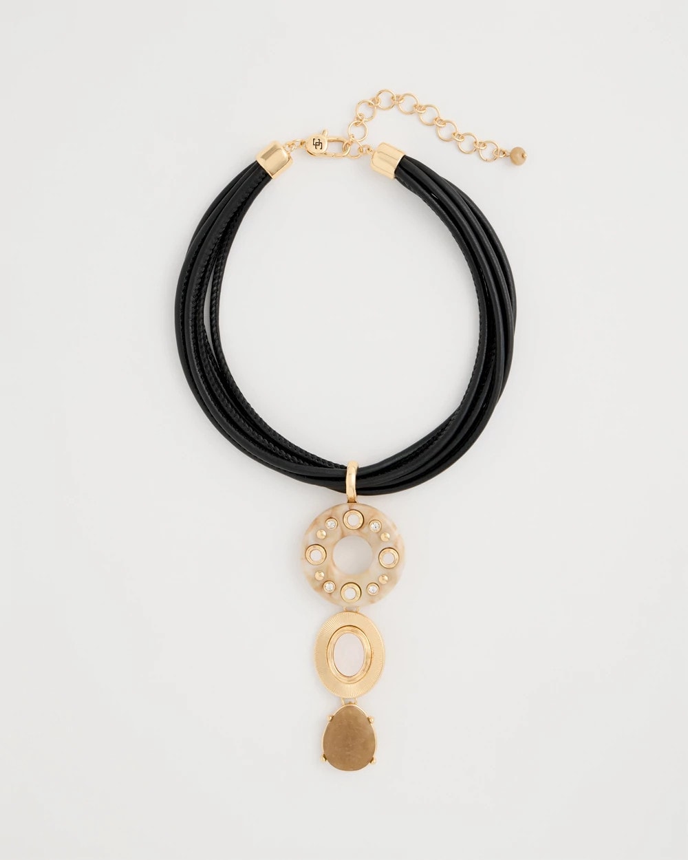 Chico's Classic | Embellished Linear Corded Necklace