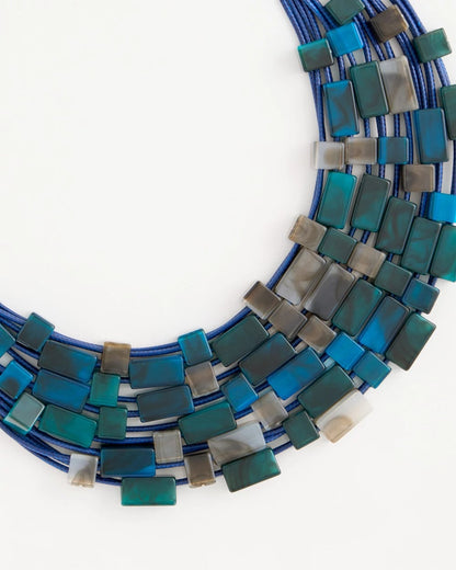 Chico's New | Chico's Originals Resin Square Corded Necklace