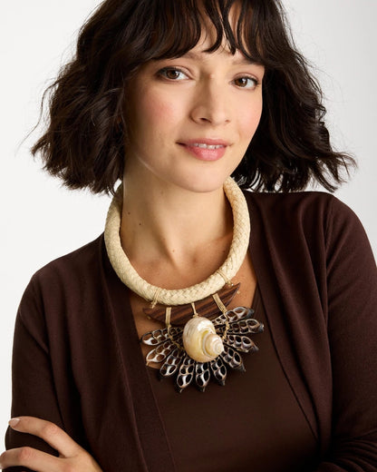 Chico's Featured | Chico's x Romi Marina Pendant Bib Necklace