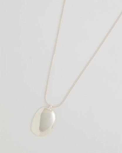 Chico's Best Price | Adjustable Silvertone Pendant Necklace