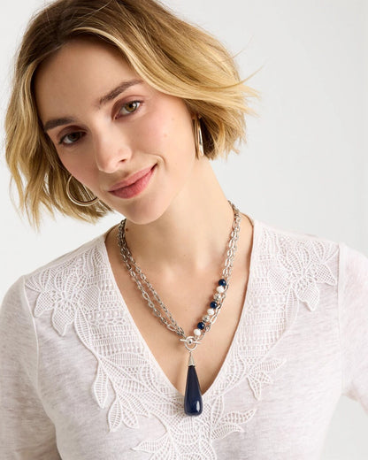 Chico's Recommended | Siren Teardrop Pendant Necklace
