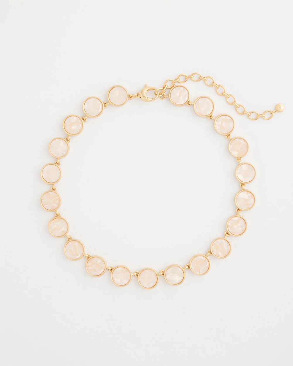 Chico's Featured | Pearlescent Rounded Collar Necklace