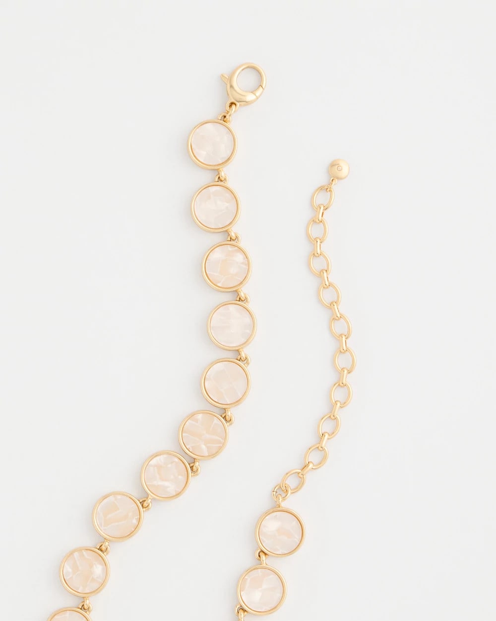 Chico's Featured | Pearlescent Rounded Collar Necklace