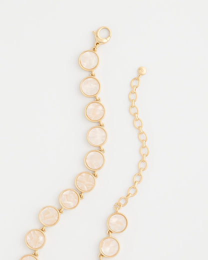 Chico's Featured | Pearlescent Rounded Collar Necklace