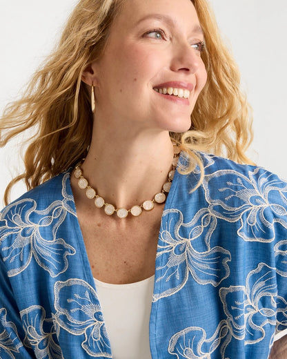 Chico's Featured | Pearlescent Rounded Collar Necklace