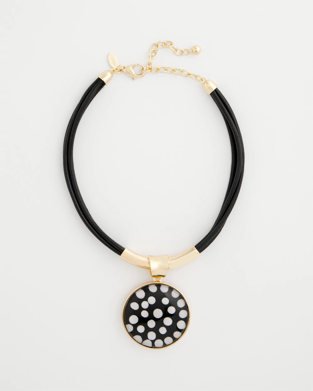Chico's Signature | Polka Dot Pendant Necklace