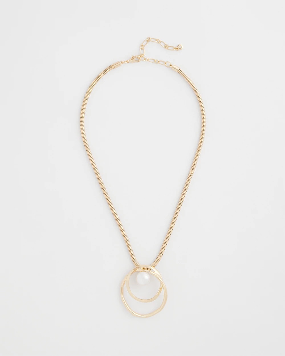 Chico's Everyday | Pearl and Gold Pendant
