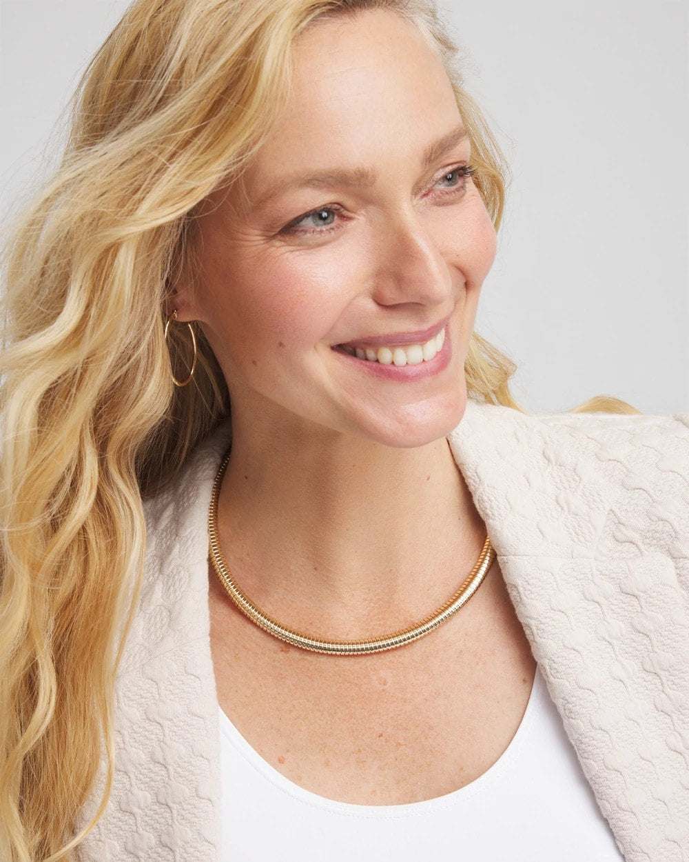 Chico's Customer Favorite | Mixed Metal Link Triple-Strand Necklace