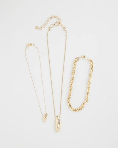 Chico's Quality | Convertible Three-Strand Pendant Necklace