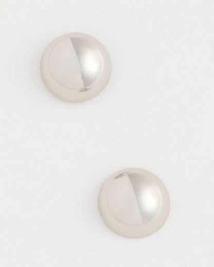 Chico's Everyday | Mini Silvertone Sphere Stud Earrings