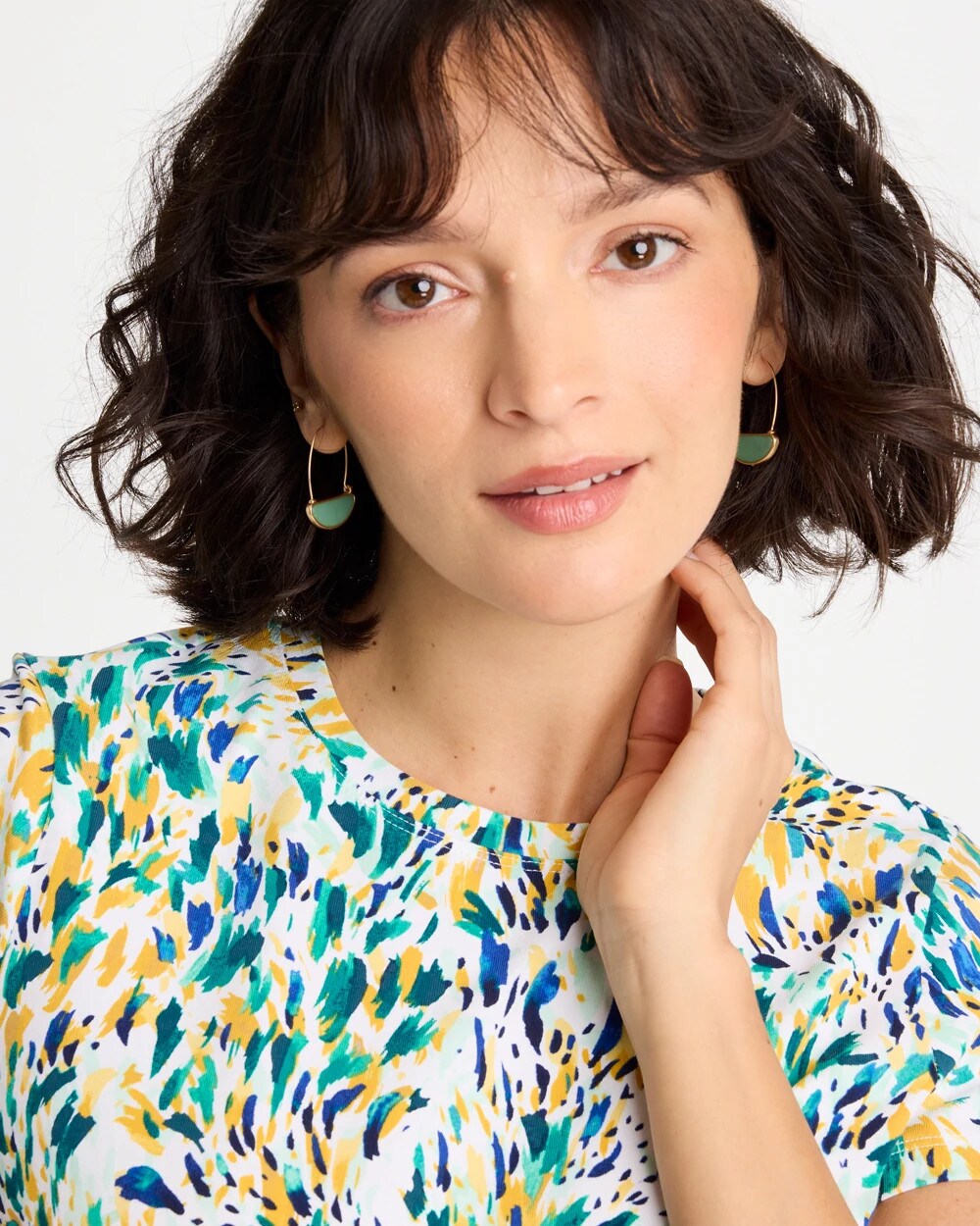 Chico's Quality | Resin Threader Drop Earrings