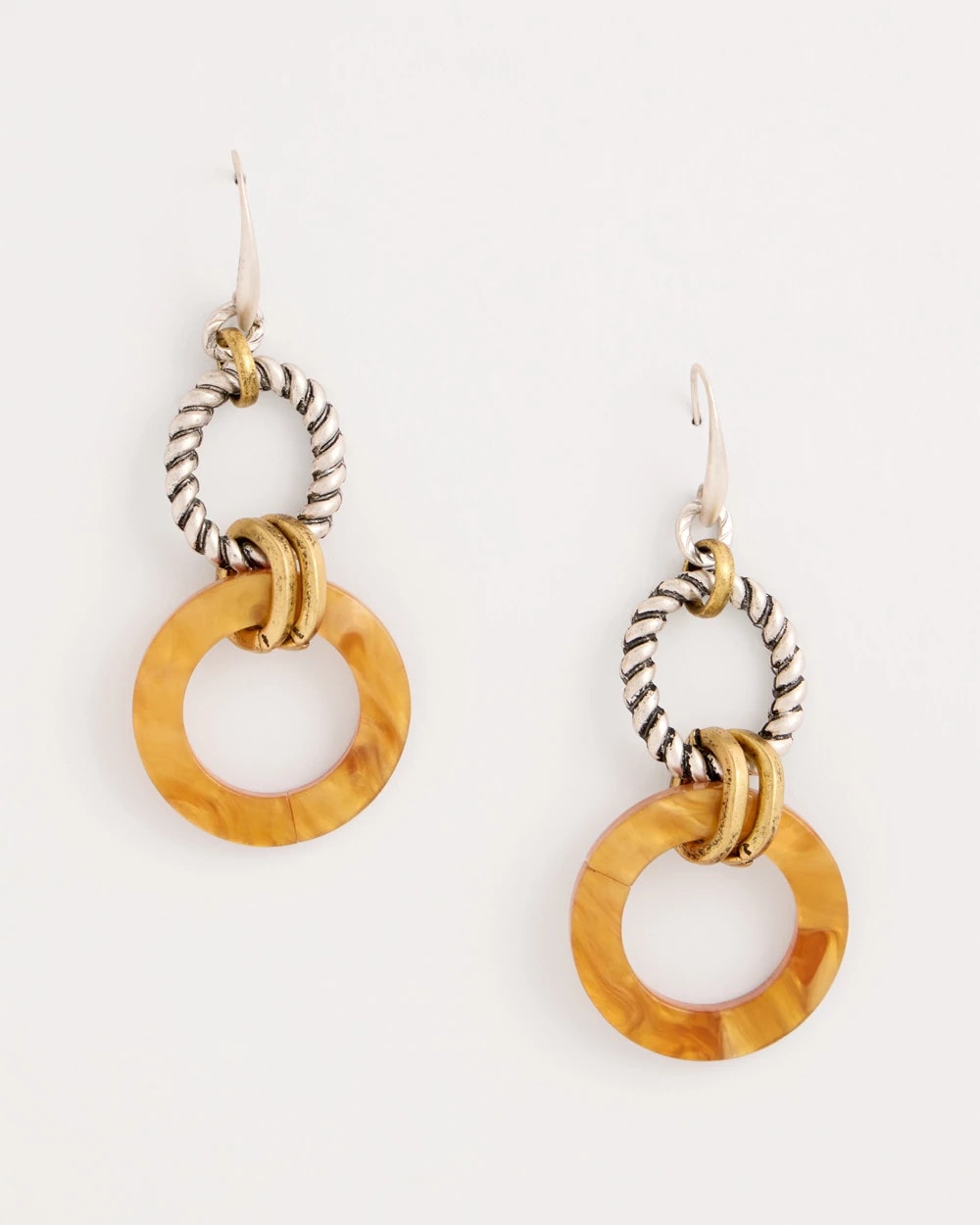 Chico's Latest | Linked Resin Drop Earrings