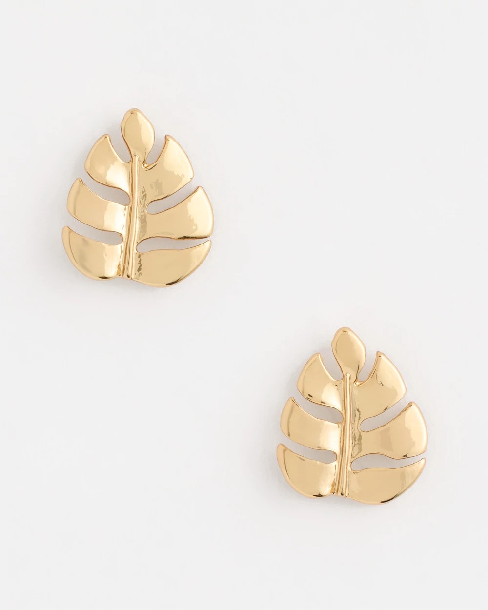 Chico's Recommended | Palm Frond Stud Earrings
