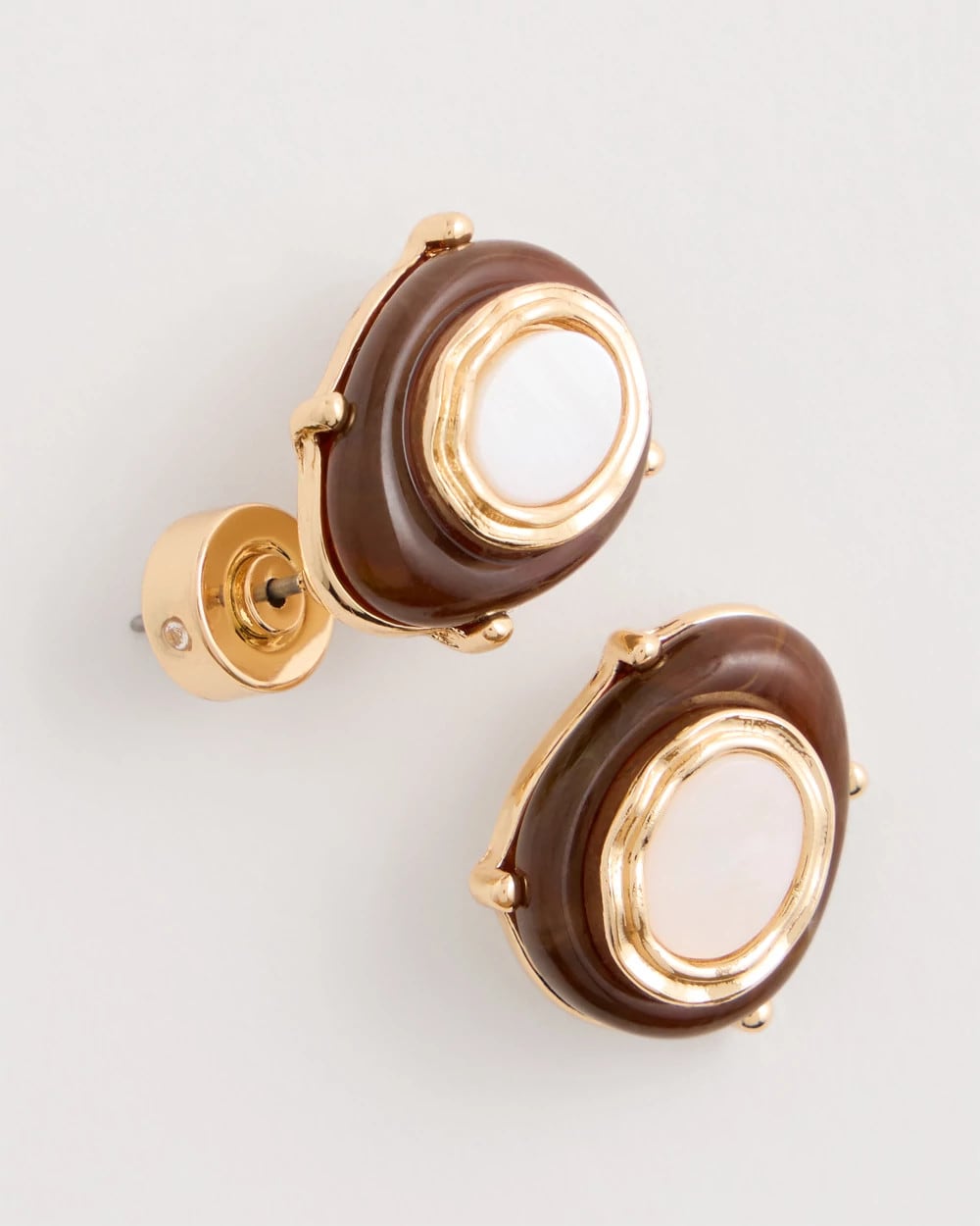 Chico's Hot Sale | Genuine River Shell Stud Earrings