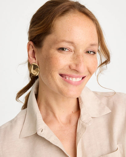 Chico's Best Seller | Golden Stud Earrings