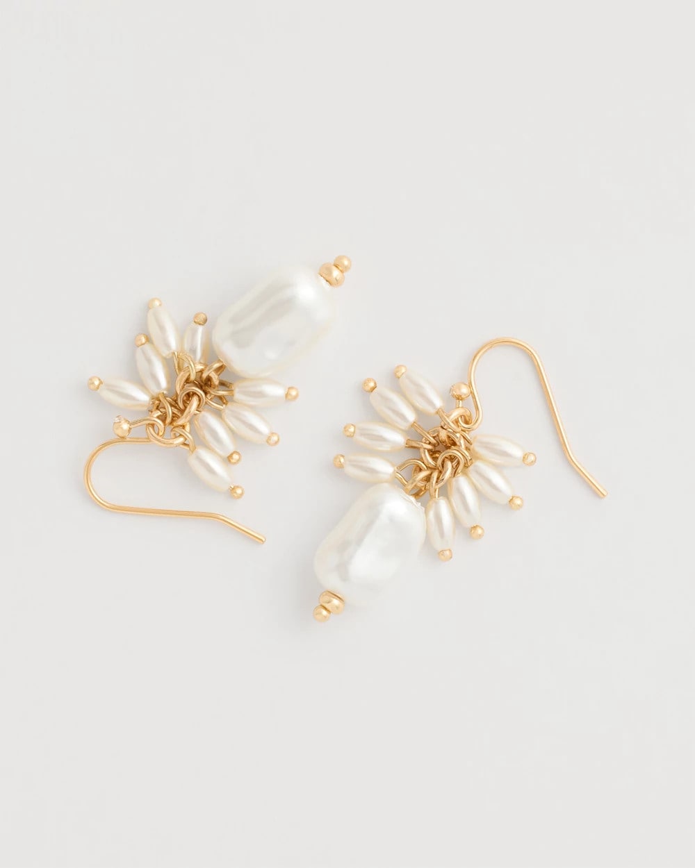 Chico's Everyday | Pearl Cluster Drop Earrings