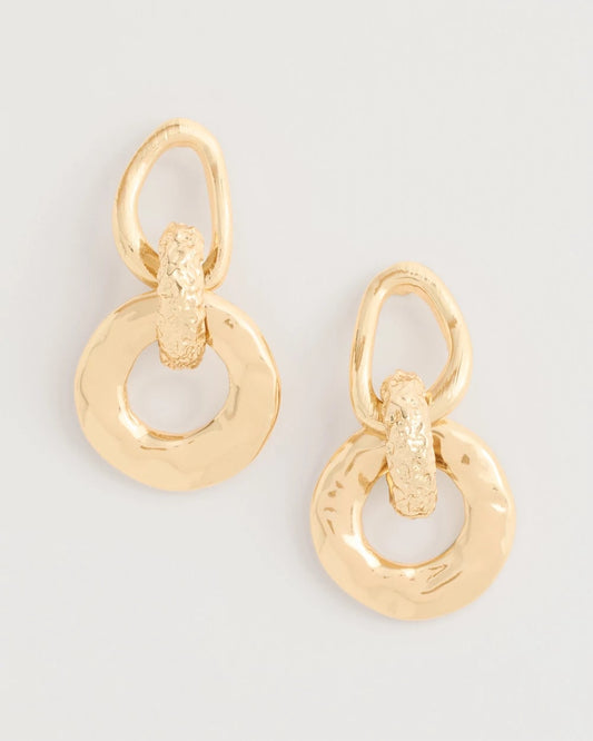 Chico's Everyday | Golden Link Drop Earrings