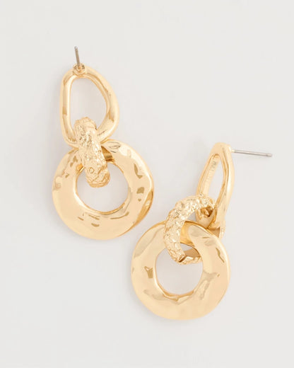 Chico's Everyday | Golden Link Drop Earrings