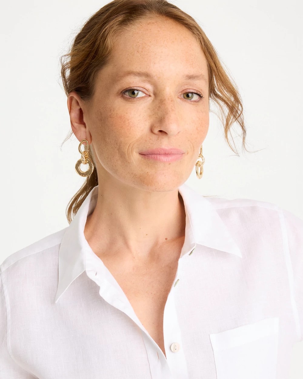 Chico's Everyday | Golden Link Drop Earrings