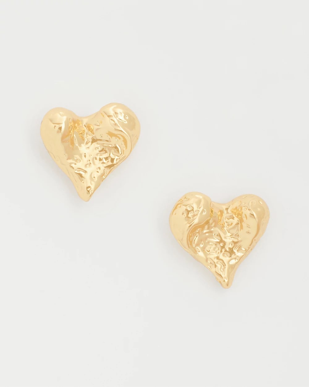 Chico's Special Offer | Golden Heart Stud Earrings