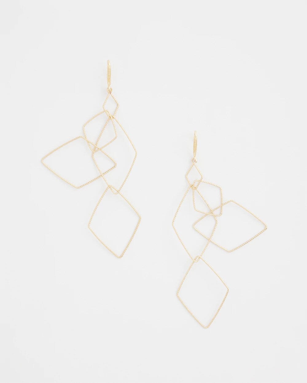 Chico's Smart Buy | Diamond Shaped Linear Earrings