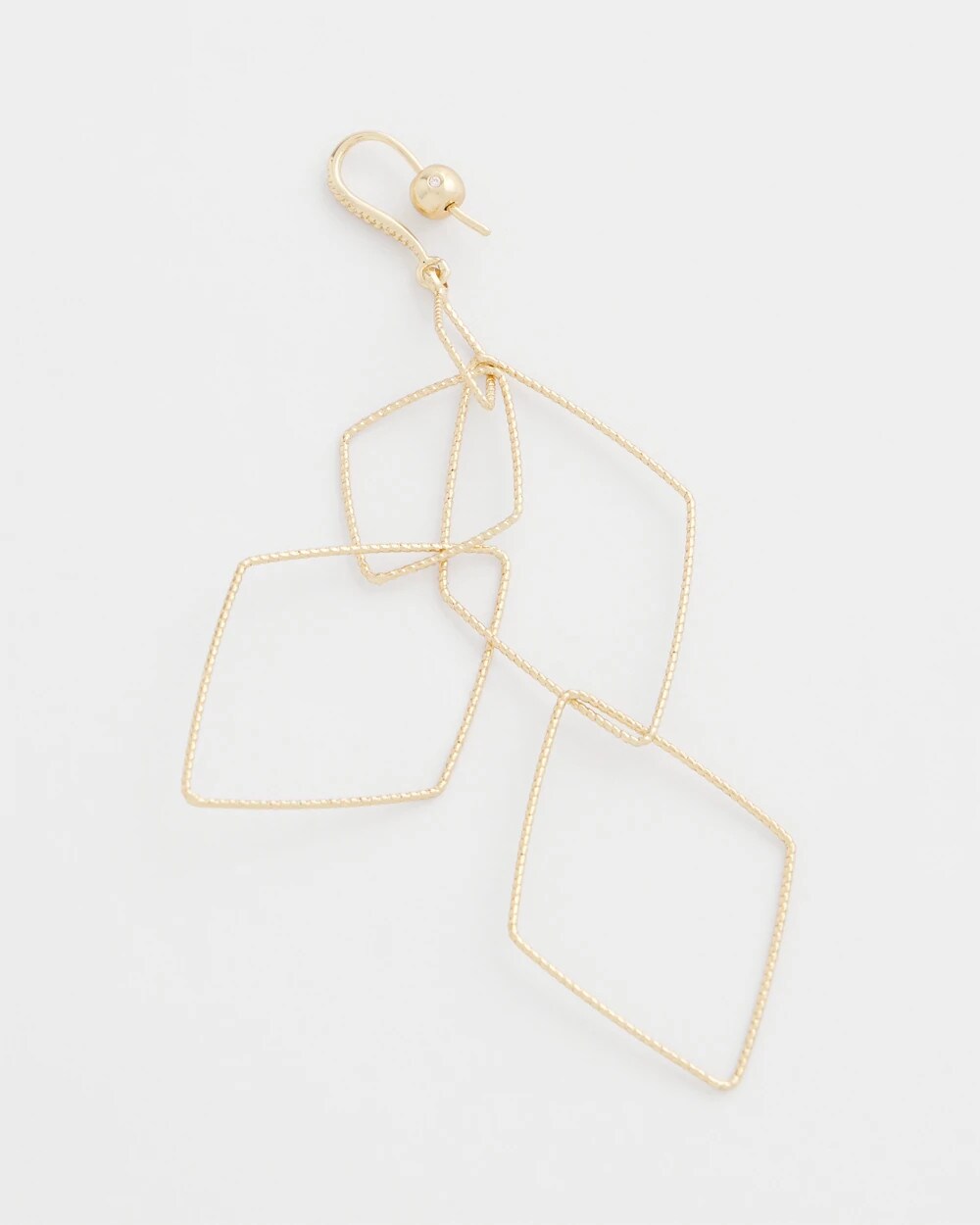 Chico's Smart Buy | Diamond Shaped Linear Earrings