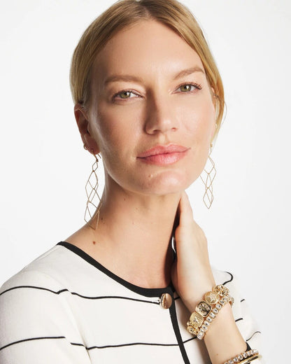 Chico's Smart Buy | Diamond Shaped Linear Earrings