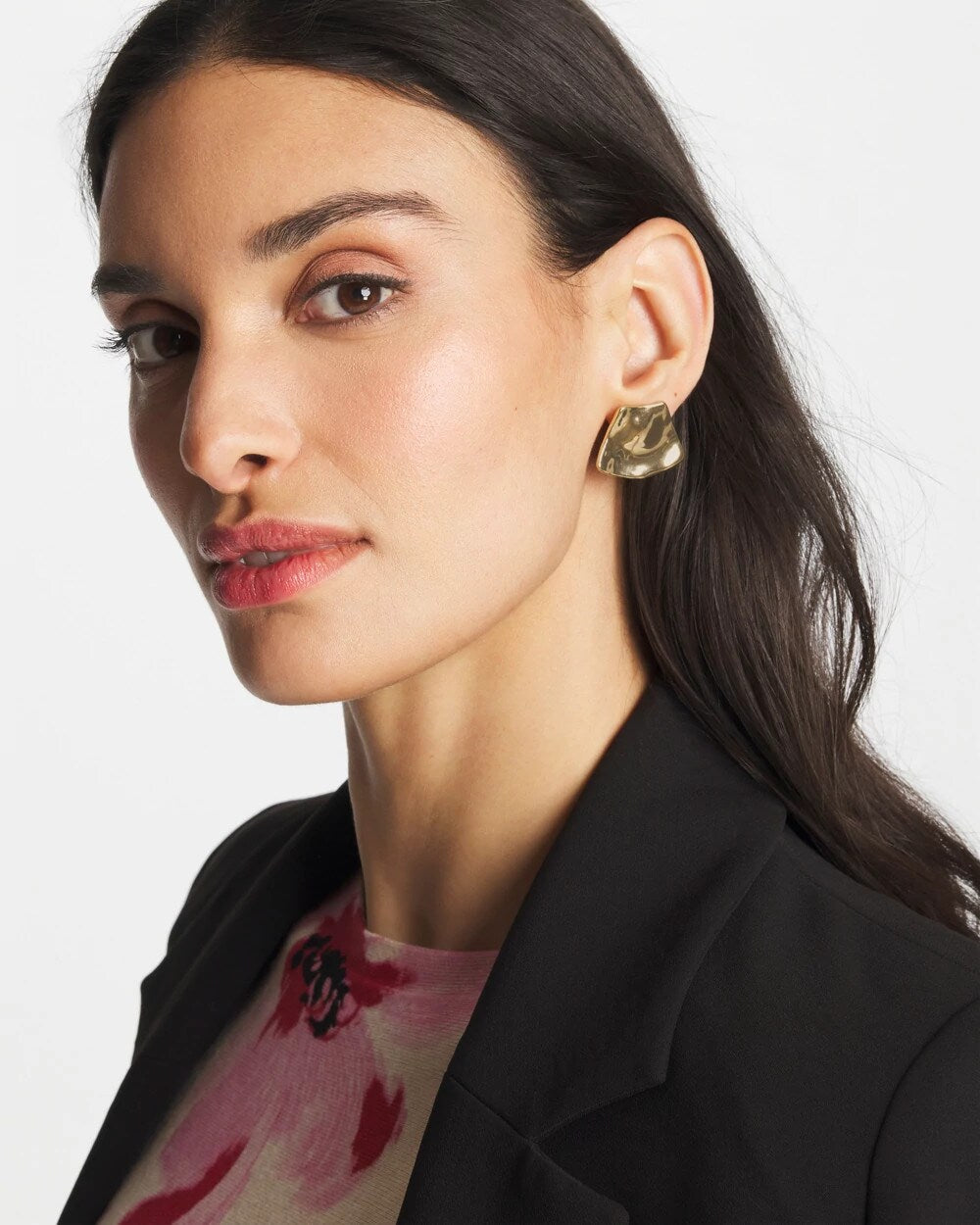 Chico's Best Seller | Gold Fan Clip On Earrings