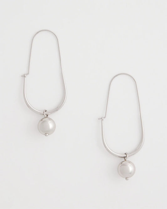 Chico's Exclusive | Silver Bead Threader Earrings