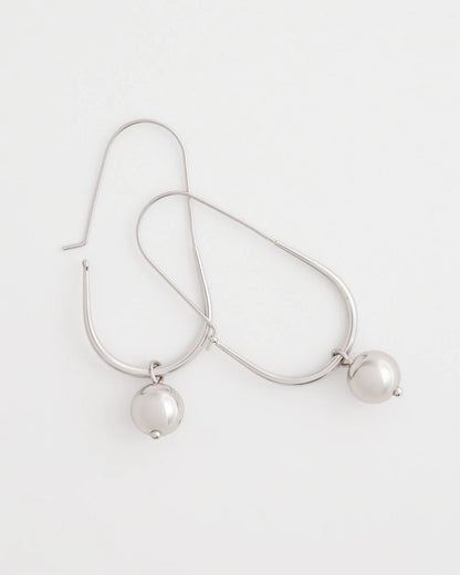 Chico's Exclusive | Silver Bead Threader Earrings