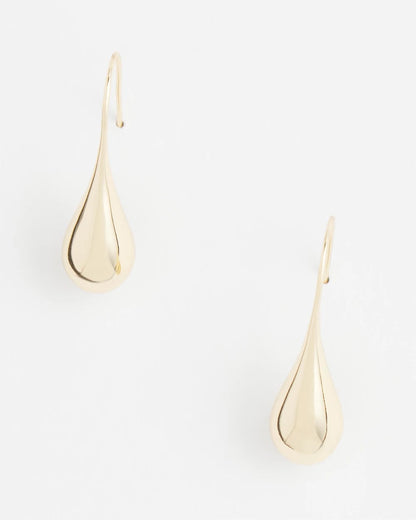 Chico's Classic | No Droop™ Gold Tone Teardrop Threader Earrings