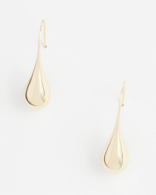 Chico's Classic | No Droop™ Gold Tone Teardrop Threader Earrings