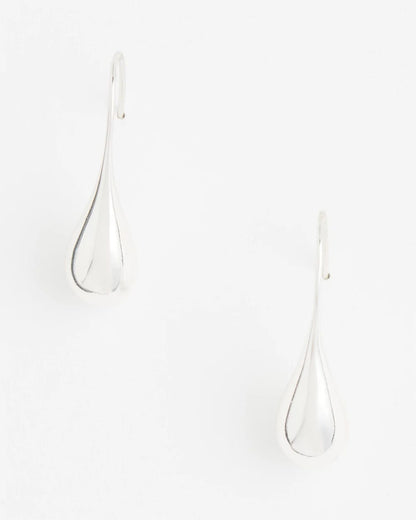 Chico's Discount | No Droop™ Silver Tone Teardrop Threader Earrings